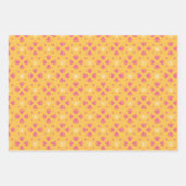 zomerbloemen inpakpapier vel (Voorkant 2)