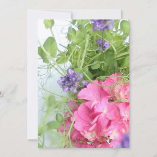 zomerbloemen kaart (Voorkant)