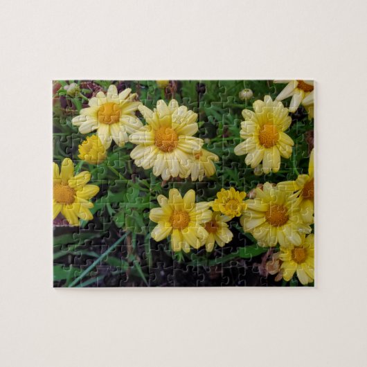 zomerbloemen legpuzzel (Horizontaal)