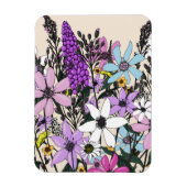 Zomerbloemen Magneet (Verticaal)