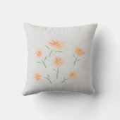 zomerbloemen met plezier unisex kussen (Achterkant)