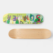 zomerbloemen persoonlijk skateboard (Horizontaal)