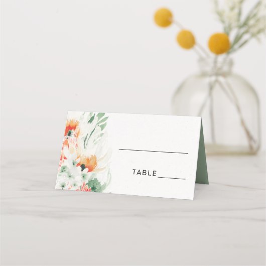 Zomerbloemen Plaatskaartje (Achterkant)