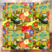 Zomerbloemen Raamsticker (Vel 2)