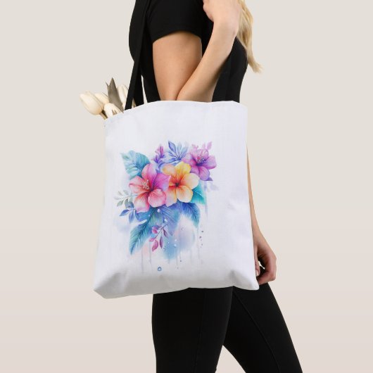 zomerbloemen tote bag (Dichtbij)
