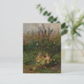 Zomerbloemen van het veld briefkaart (Staand voorkant)