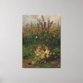 Zomerbloemen van het veld canvas afdruk (Voorkant)