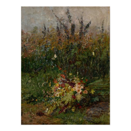 Zomerbloemen van het veld perfect poster (Voorkant)