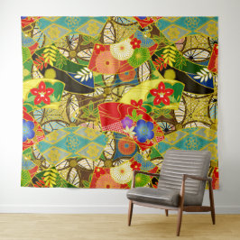 Zomerbloemen Wandkleed