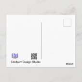 Zomerbloemen worden snel goed Briefkaart (Achterkant)