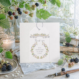 Zomerbloementuin Cadeaulabel