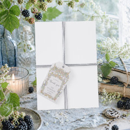Zomerbloementuin Cadeaulabel