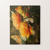 Zomerbloementuin en vlindertuin Natuur Legpuzzel (Verticaal)