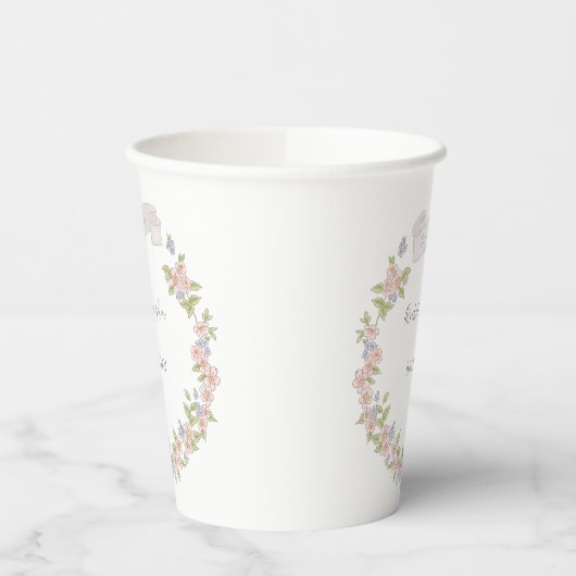 Zomerbloementuin Papieren Bekers (Links)