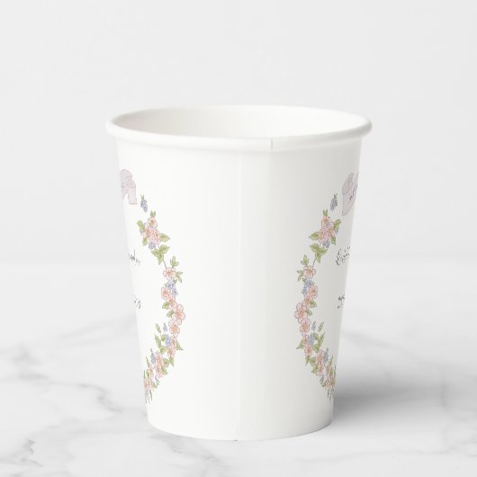 Zomerbloementuin Papieren Bekers (Rechts)