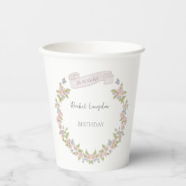 Zomerbloementuin Papieren Bekers