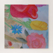 Zomerbloementuin puzzel (Horizontaal)