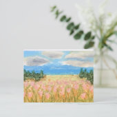 Zomerbloemenveld Briefkaart (Staand voorkant)