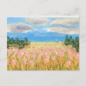 Zomerbloemenveld Briefkaart (Voorkant)