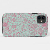 Zomerbloempatroon Case-Mate iPhone Case (Achterkant (horizontaal))