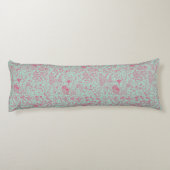 Zomerbloempatroon Lichaamskussen (Achterkant)