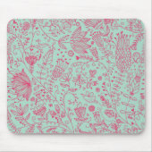 Zomerbloempatroon Muismat (Voorkant)