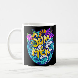 Zomerbloesems Zee Tropisch 1 Koffiemok