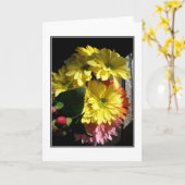 'Zomerboeket in zonlicht' Blanco Note Kaart (Gele Bloem)