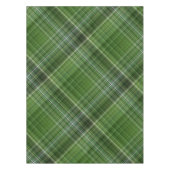 Zomerbomen groen en wit geplakt tafelkleed (Voorkant)