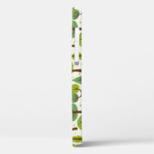 Zomerbomen: groen naadloos patroon Case-Mate iPhone case (Achterkant / Links)
