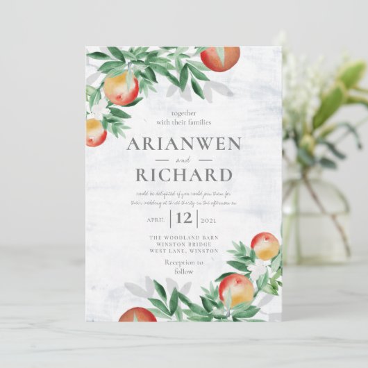 Zomerboomgaard Kaart (Staand voorkant)