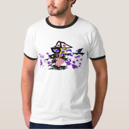 Zomerboot en vis t-shirt