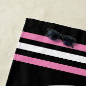 Zomerboot Lake Squad met Stripe Border Strandlaken (In situ)