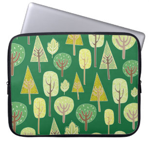 Zomerbos: Natuur geïnspireerd ontwerp Laptop Sleeve