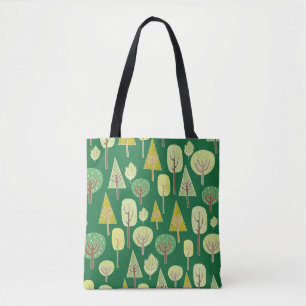 Zomerbos: Natuur geïnspireerd ontwerp Tote Bag