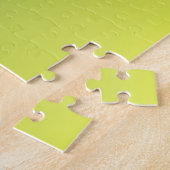 Zomerbos, subtiele groene gradiënt, min. vers legpuzzel (Zijkant)