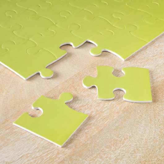 Zomerbos, subtiele groene gradiënt, min. vers legpuzzel (Zijkant)