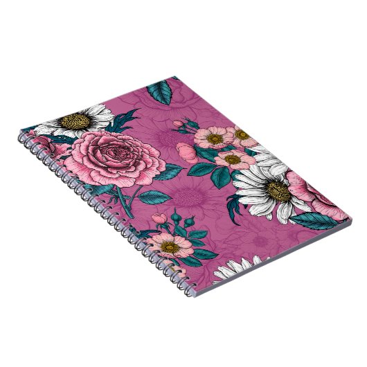 zomerbouquets 2 notitieboek (Rechterzijde)