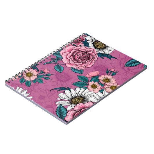 zomerbouquets 2 notitieboek (Linkerzijde)