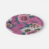 zomerbouquets 2 papieren bordje (Gekanteld)