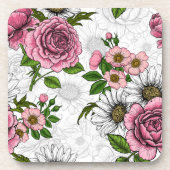 zomerbouquets bier onderzetter (Voorkant)