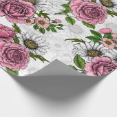 zomerbouquets cadeaupapier (Hoek)