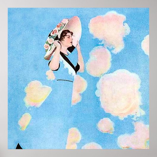 Zomerbriesjes door C Coles Phillips Poster (Voorkant)