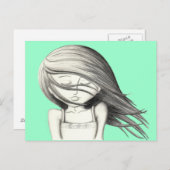 zomerbrieskopie briefkaart (Voorkant / Achterkant)