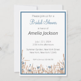 Zomerbruiloft minimalistisch Vrijgezellenfeest Kaart