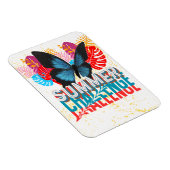 Zomerchallenge flexibele sticker magneet (Rechterzijde)