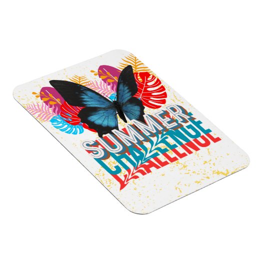 Zomerchallenge flexibele sticker magneet (Rechterzijde)