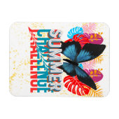 Zomerchallenge flexibele sticker magneet (Horizontaal)
