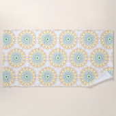 zomerchaos strandlaken (Voorkant)