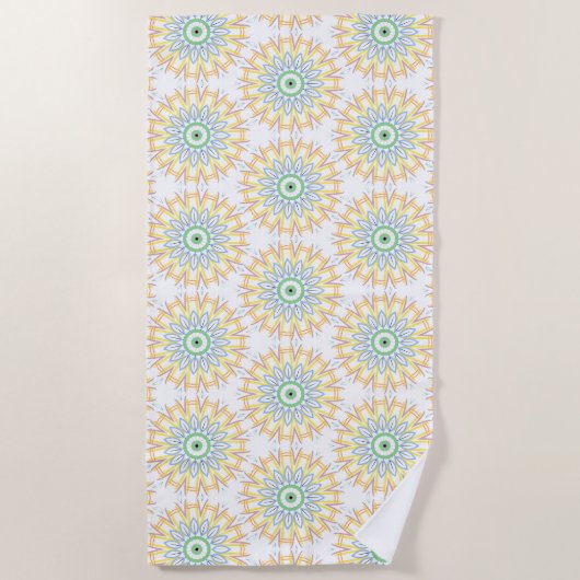 zomerchaos strandlaken (Voorkant)